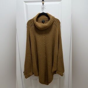 Torrid Warm Tan Cowl Neck Sweater